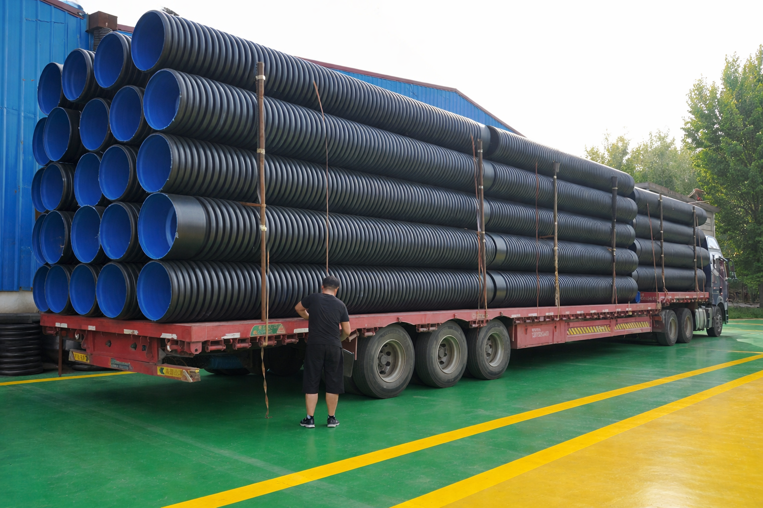 HDPE Double-wall Corrugated Pipe