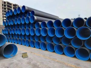 Bulk HDPE pipe stock for municipal and industrial cross-border pipeline projects