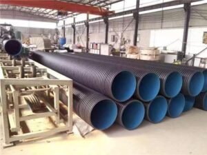 Underground HDPE sewer pipe, leak-proof and chemical-resistant, bulk wholesale from China factory