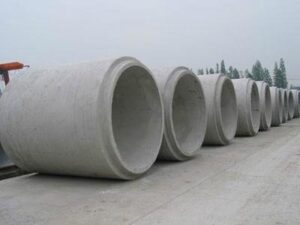 Large diameter concrete culvert pipe, heavy-duty cement pipe for road culverts