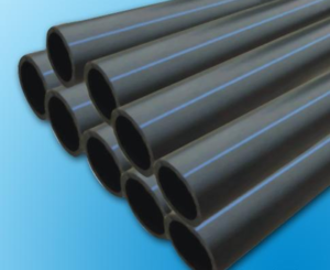 Black corrugated PE pipe for drainage