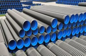  HDPE double wall corrugated pipe for drainage projects